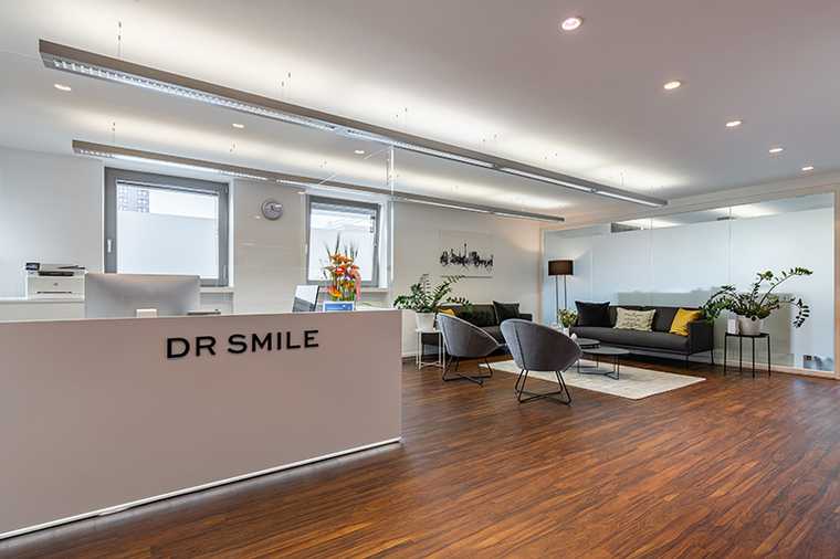 Reception clinica DR SMILE