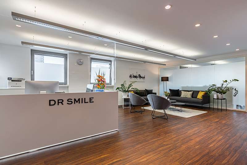 Reception clinica DR SMILE